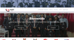 Desktop Screenshot of aneicperu.com